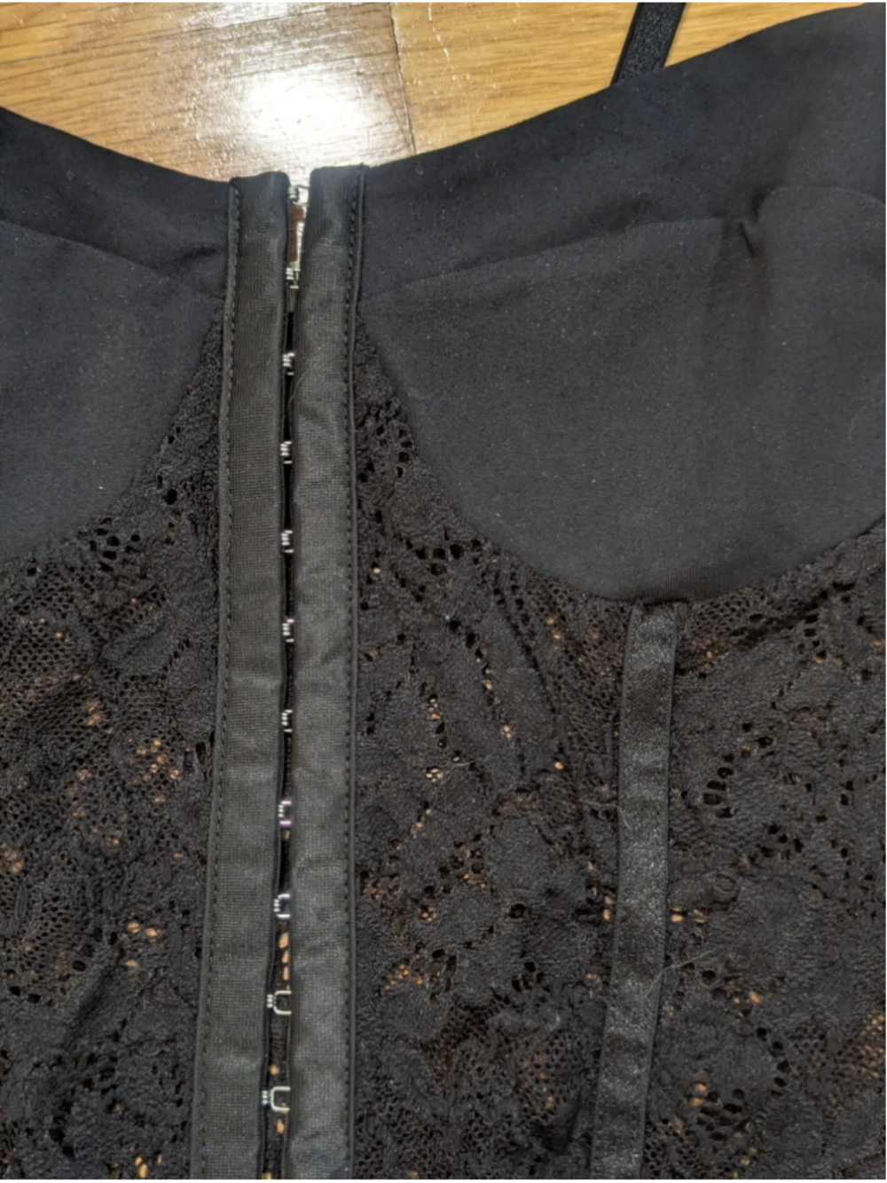 Free People Black Lace Bodysuit Medium - Picture 6 of 9